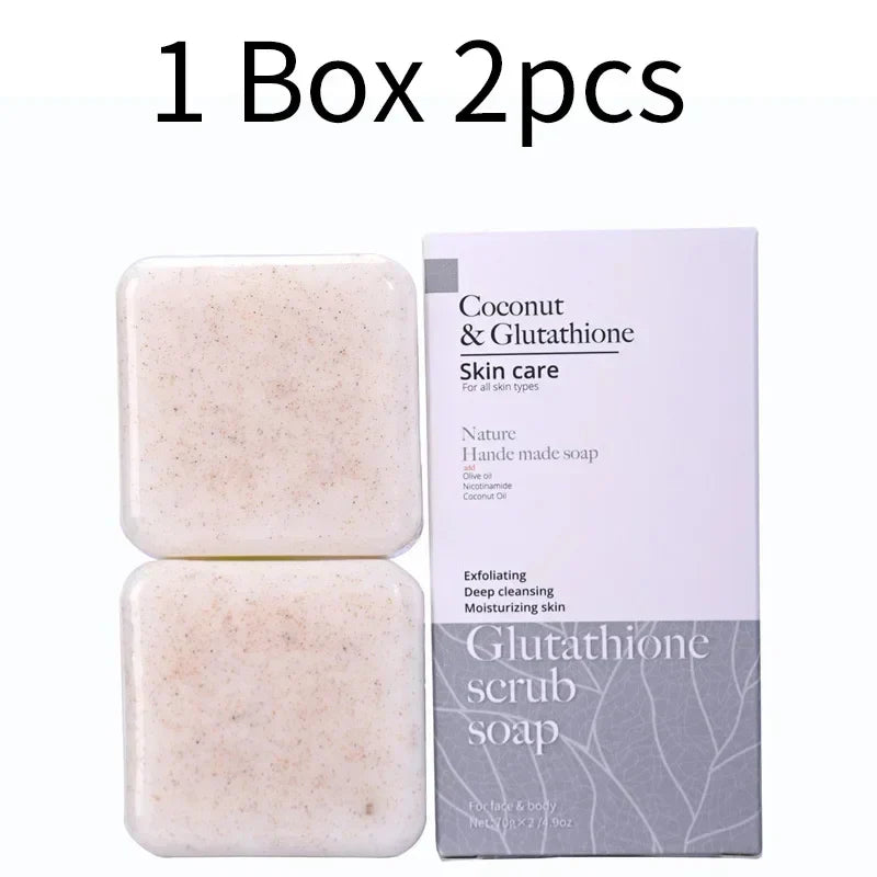Kojic Acid Scrub Soap with Glutathione - Skin Lightening & Brightening