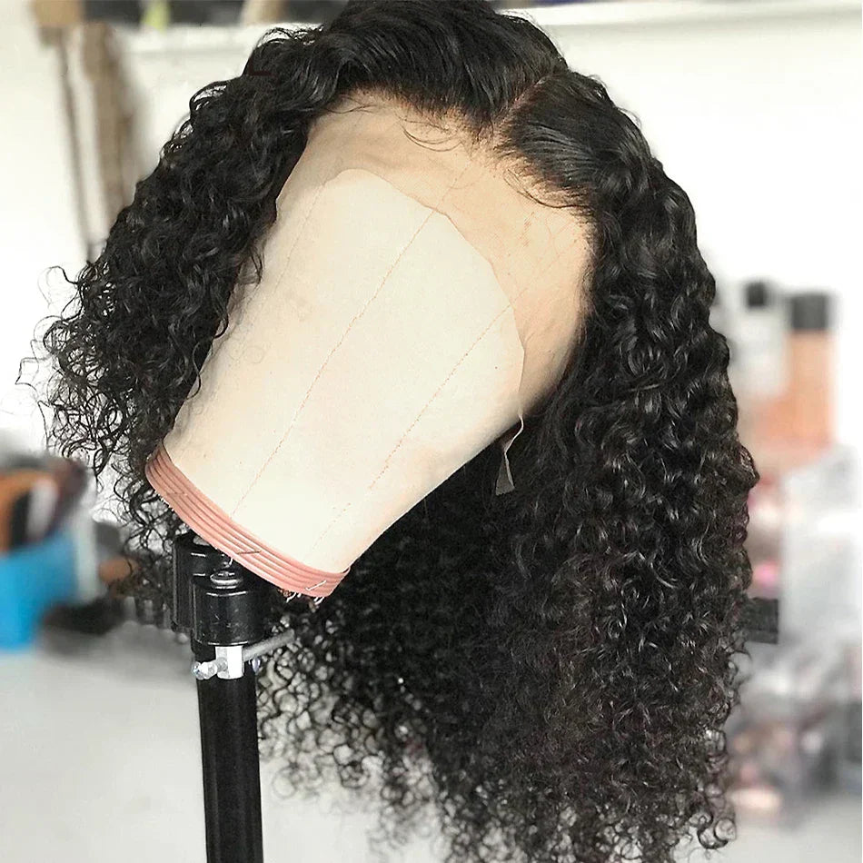 Glueless Wig Short Water Wave Bob Wig A
