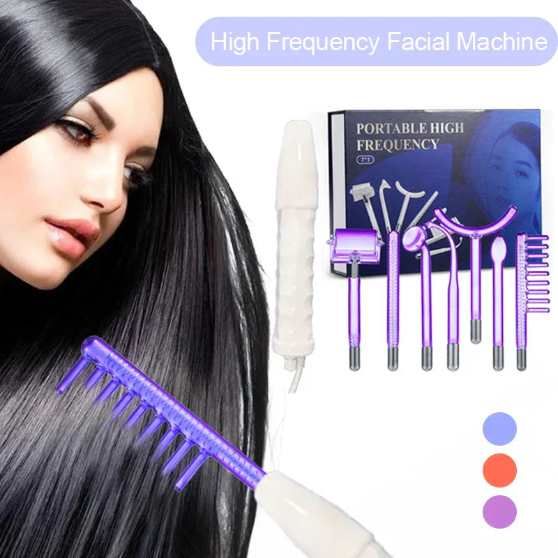 In Apparatus High Frequency Facial Machine For Hair