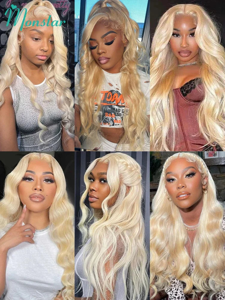 Transparent Lace Frontal Wig Honey Blonde