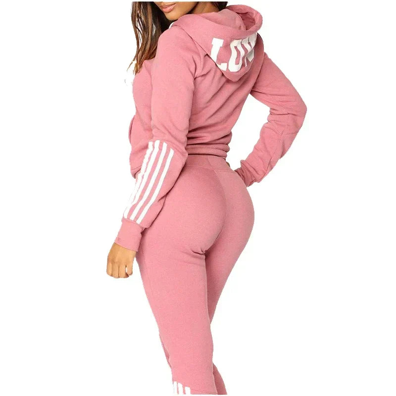 Spring Autumn New Womens Sweatshirt Set Hot Sale