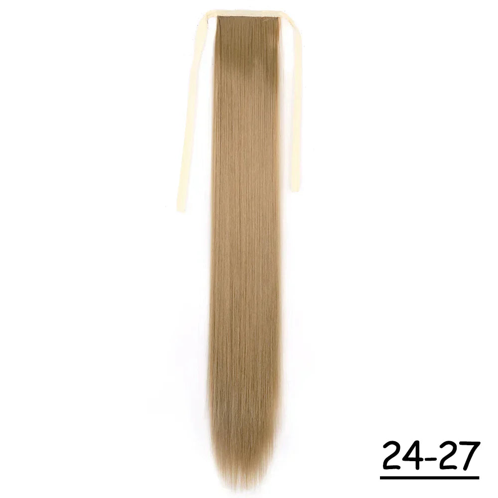 Synthetic Ponytail Hair Extension Natural Hairpiece Clip In