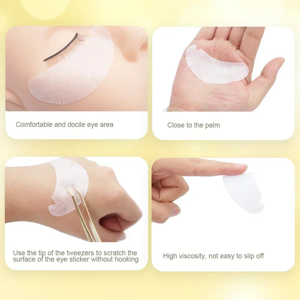 V Shaped Eyelash Patches Hydrogel Gel Eye
