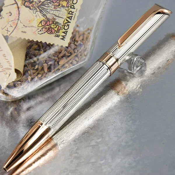Mbs Luxury Christmas Gift Ballpoint Pen Metal Grid