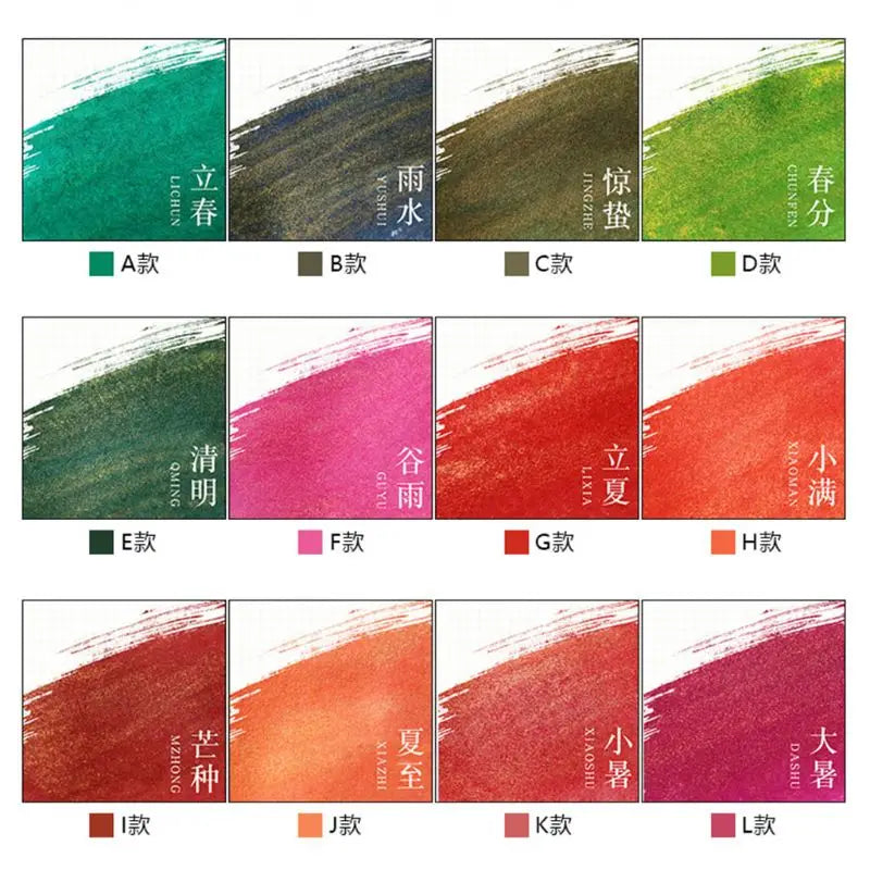 Gold Powder Colored Ink Bottle Refill