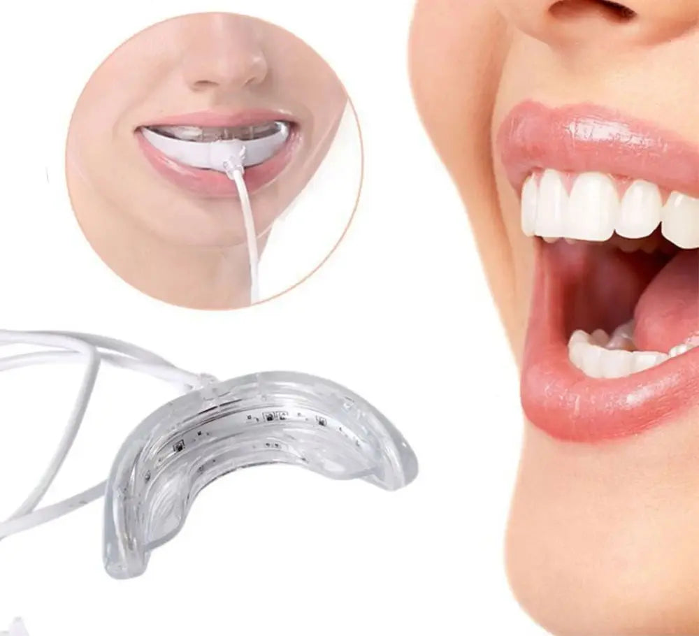Led Light Teeth Whitening Tooth Gel Whitener Health