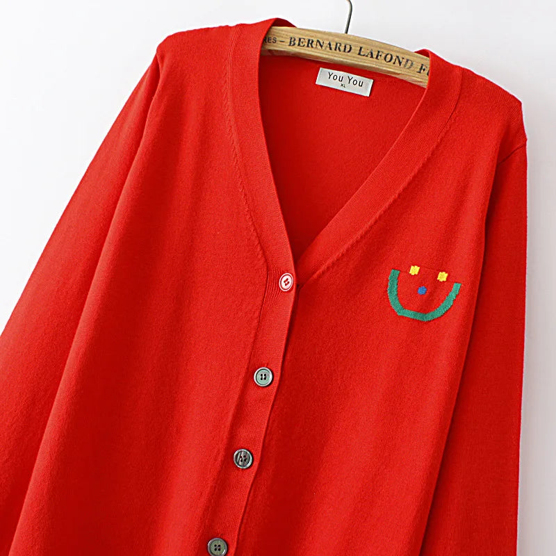 Plus Cardigan Women Clothing High Strecth Slim