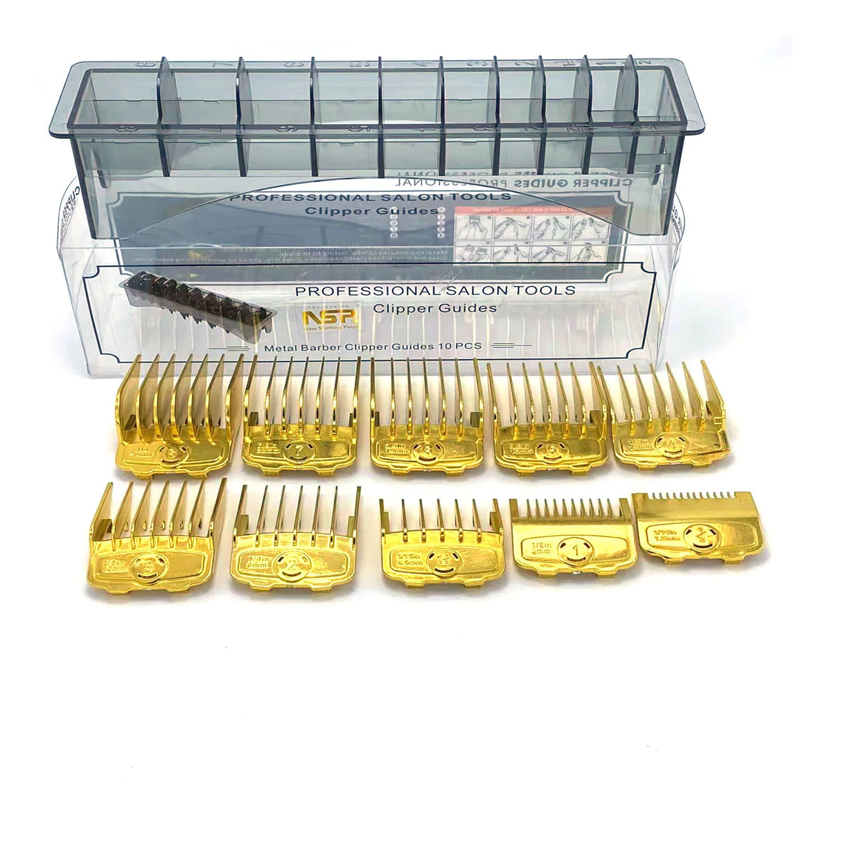 Barber Shop Hairdresser Tools Hair Clipper Gold Color