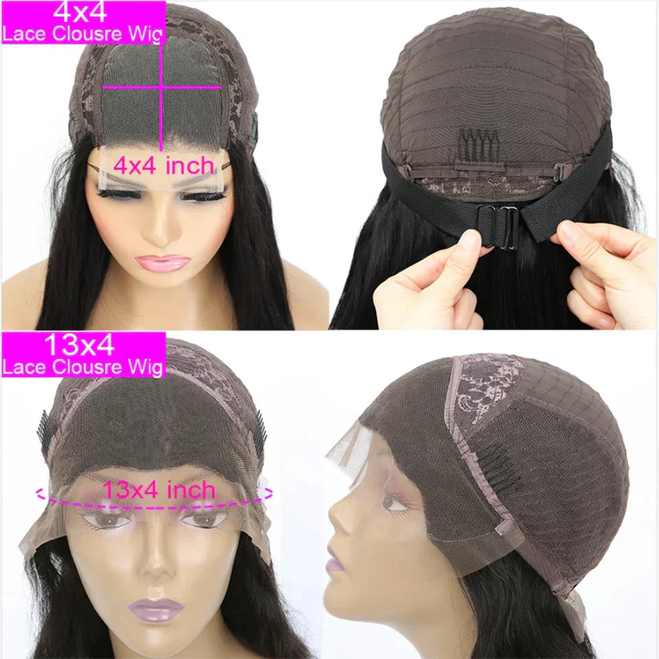 Straight Lace Front Wig Lace Human Hair Wigs