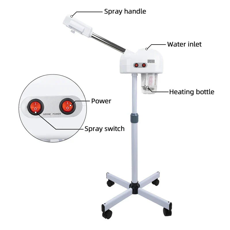 Hot Facial Steamer Warm Mist Humidifier For Face