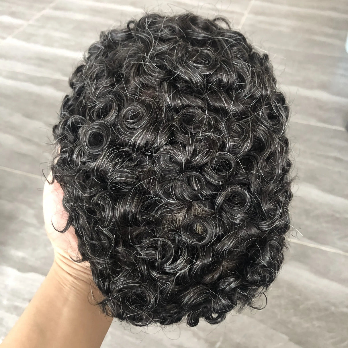 Undetectable Afo Man Jet Black Mm Curly Micro