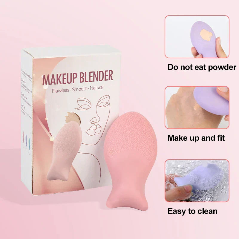 New Silicone Makeup Sponge Jelly Puff Makeup Do