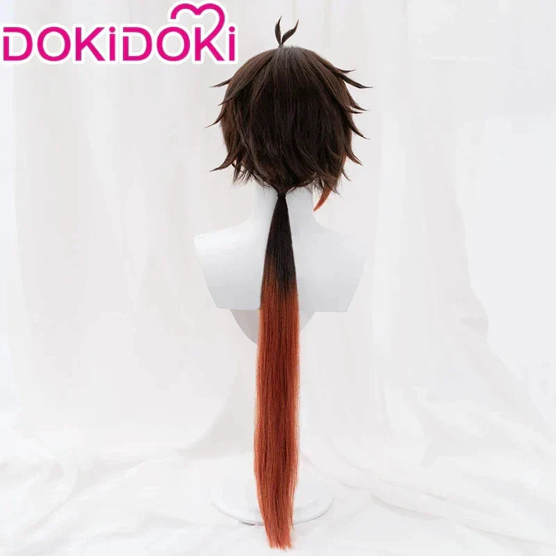 In Stock Zhongli Dyeing Gradient Wig Cosplay Game