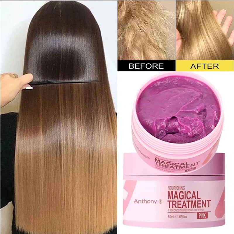 Magical Hair Mask Seconds Repair Damage Frizzy Soft