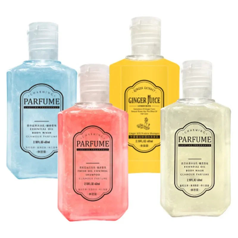 Transparent Bottle With Flip Cap Plastic Hand