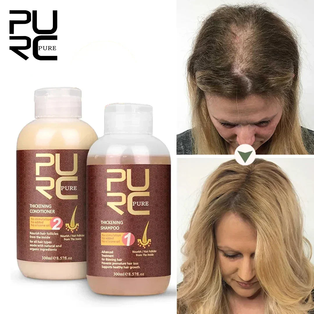 Purc Ginger Shampoo Set Anti Hair Loss Fast