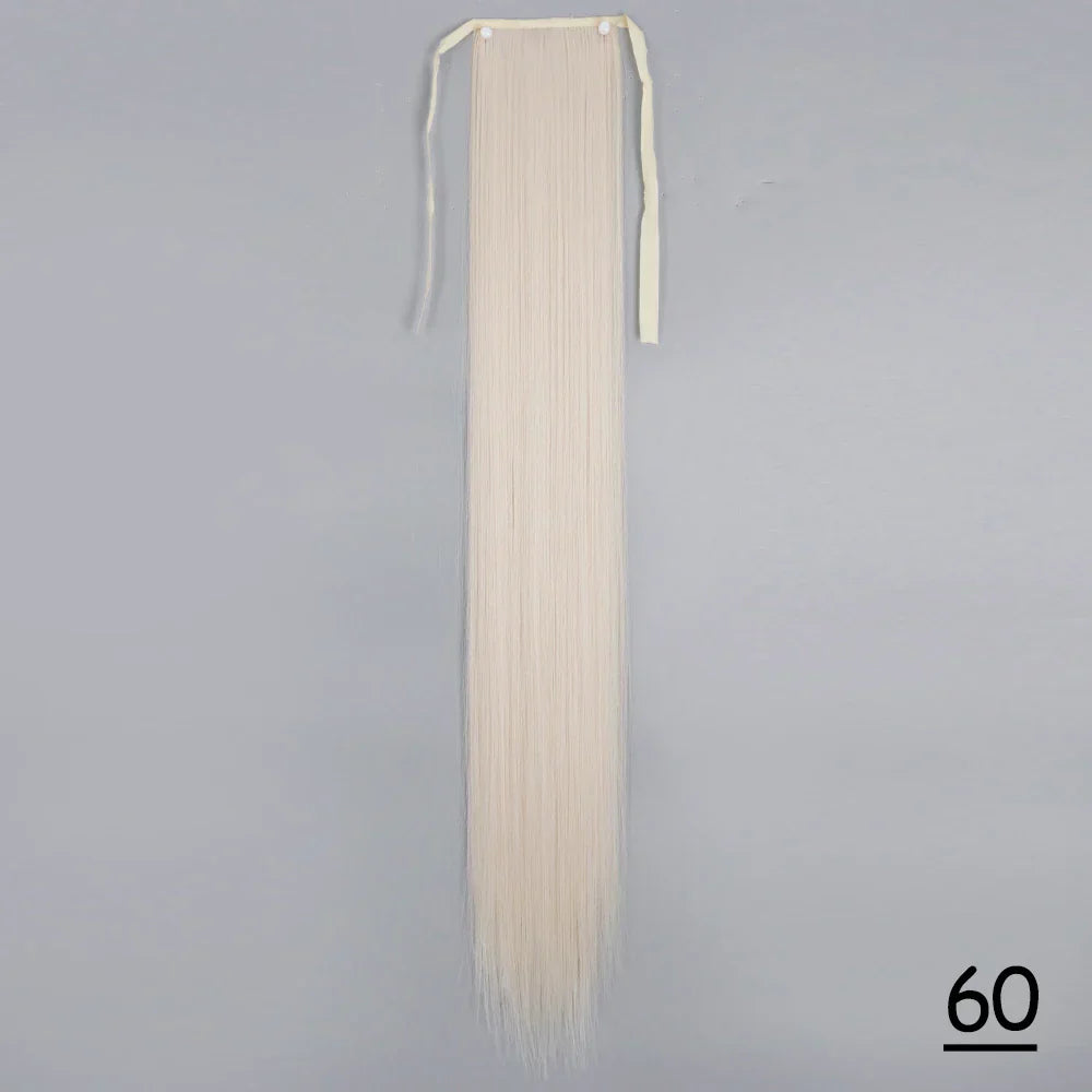 Synthetic Ponytail Hair Extension Natural Hairpiece Clip In