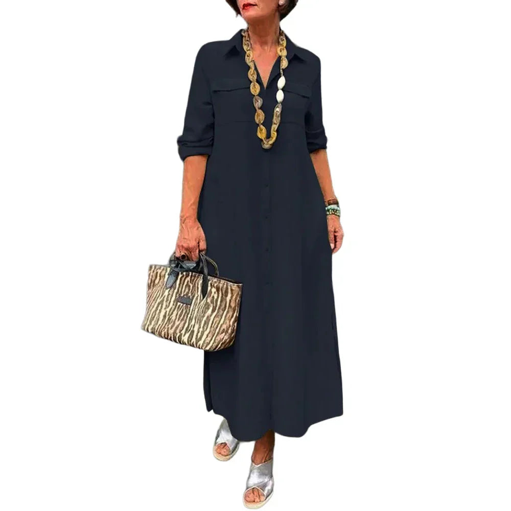 Long Dress For Women Clothing Autumn Oversize Vestido