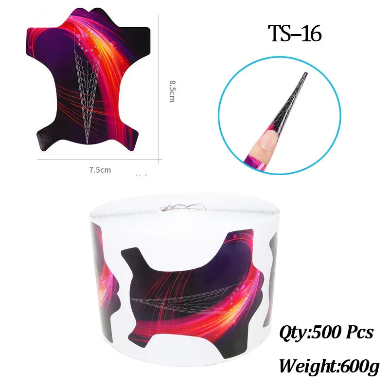 Nail Form Nail Paper Holder Tools Forms For