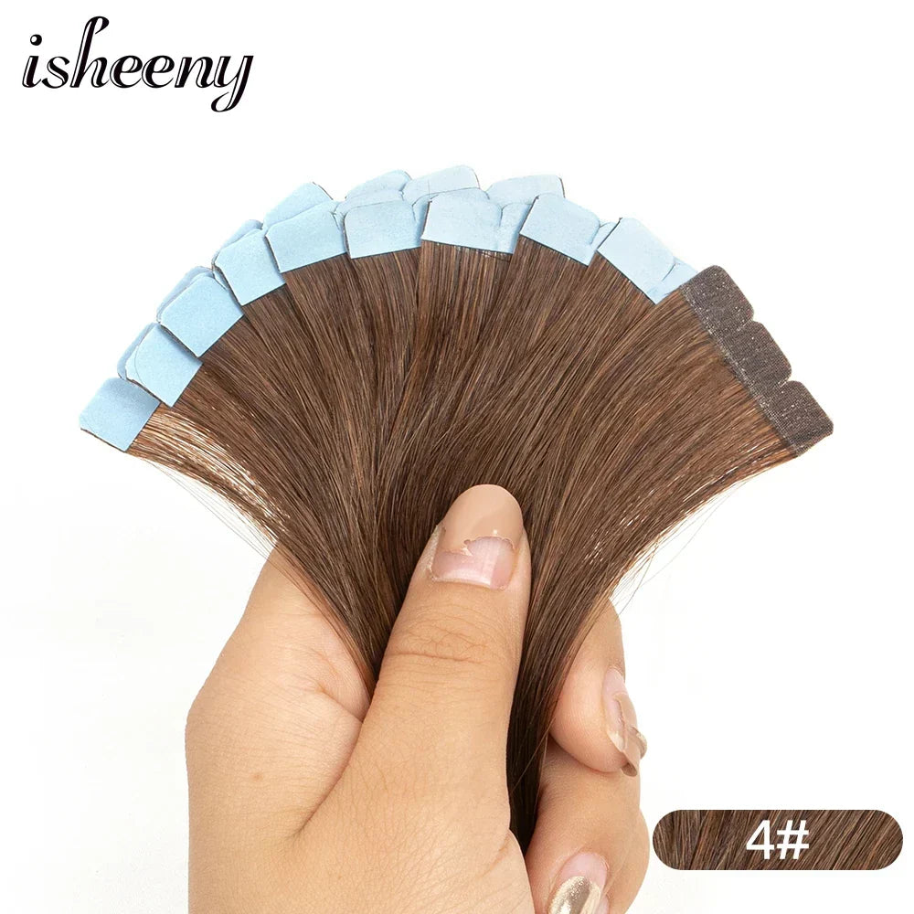 Isheeny Mini Tape Hair Extensions Machine Remy