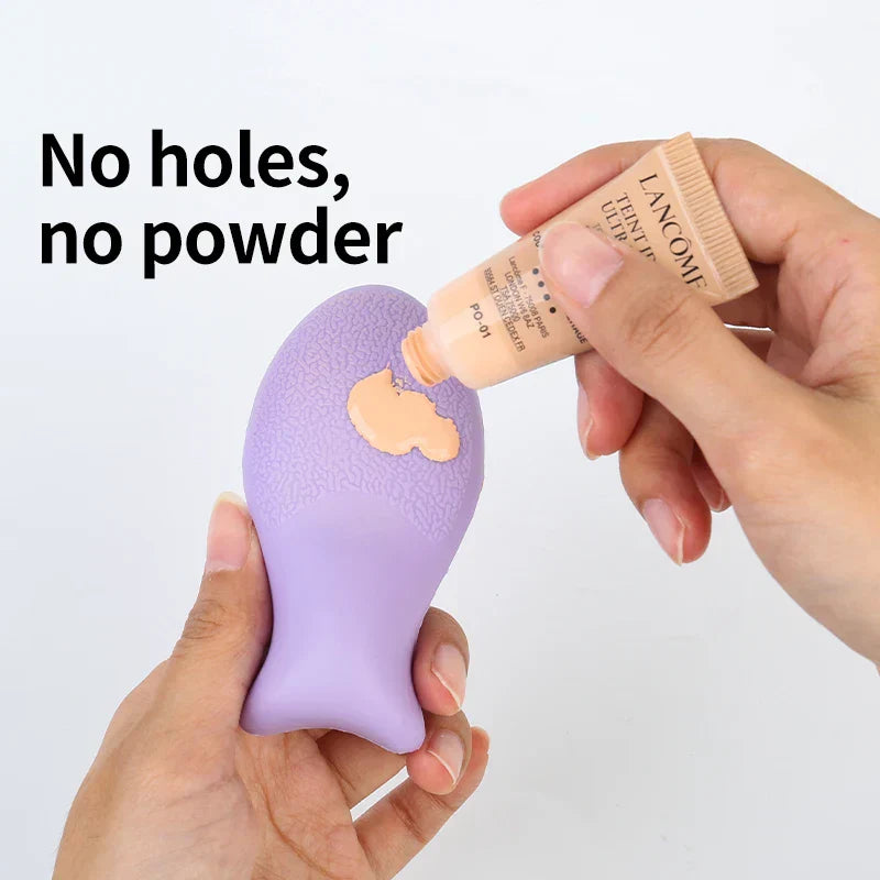 New Silicone Makeup Sponge Jelly Puff Makeup Do