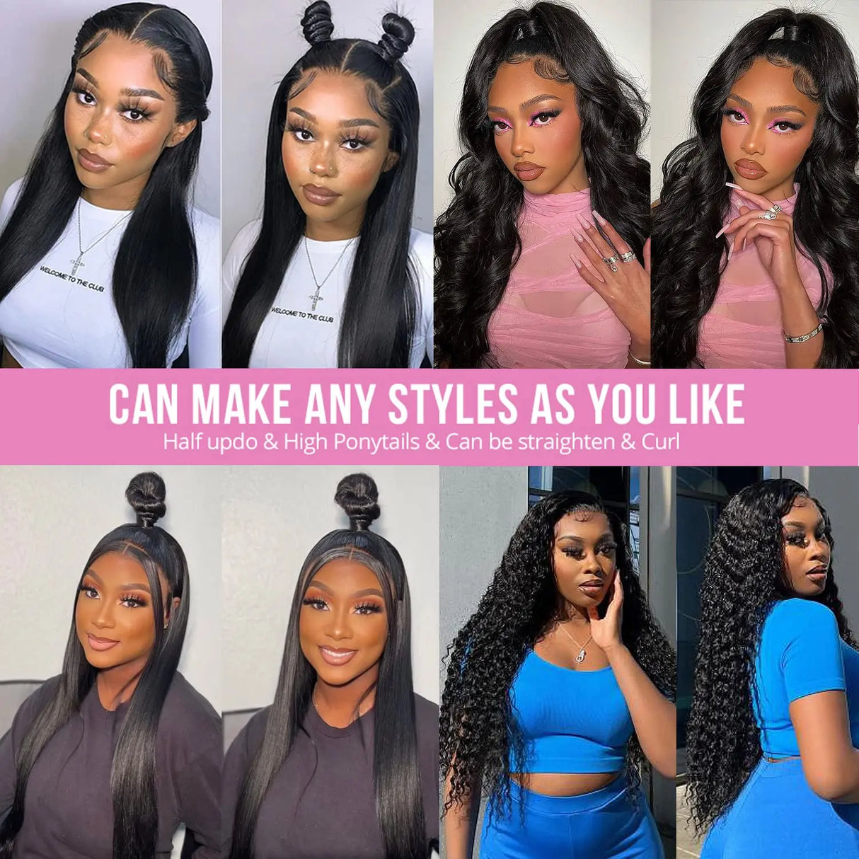 Hd Lace Frontal Wig 13X6 13X4 Bone Straight
