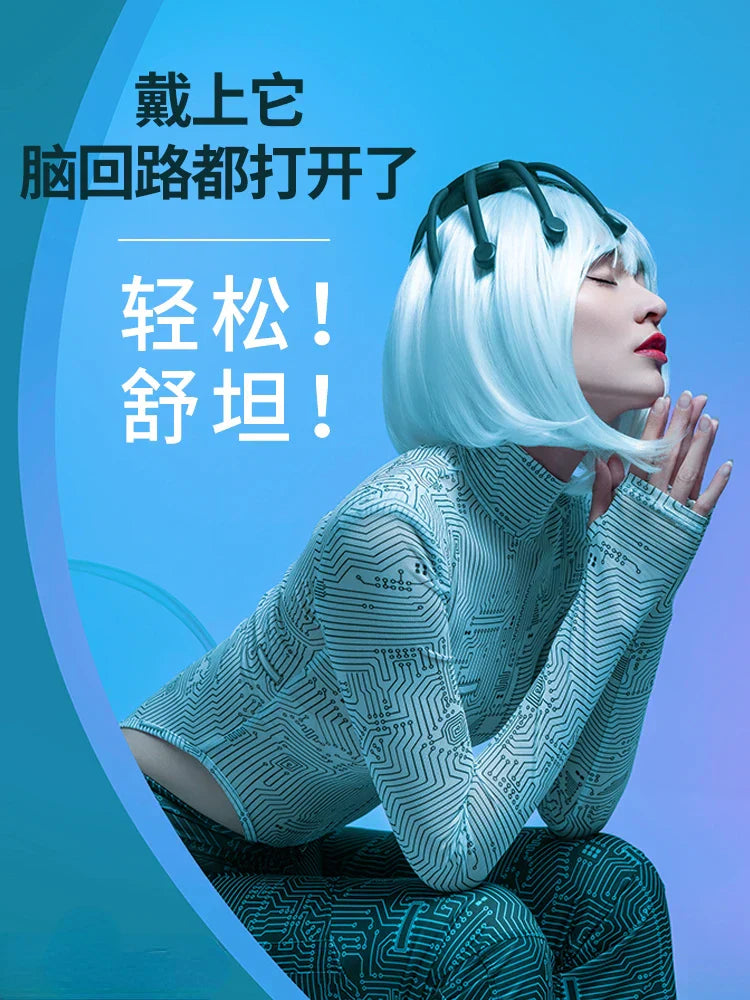 Head Massager Mo Instrument Electric Automatic Meridian Dredging