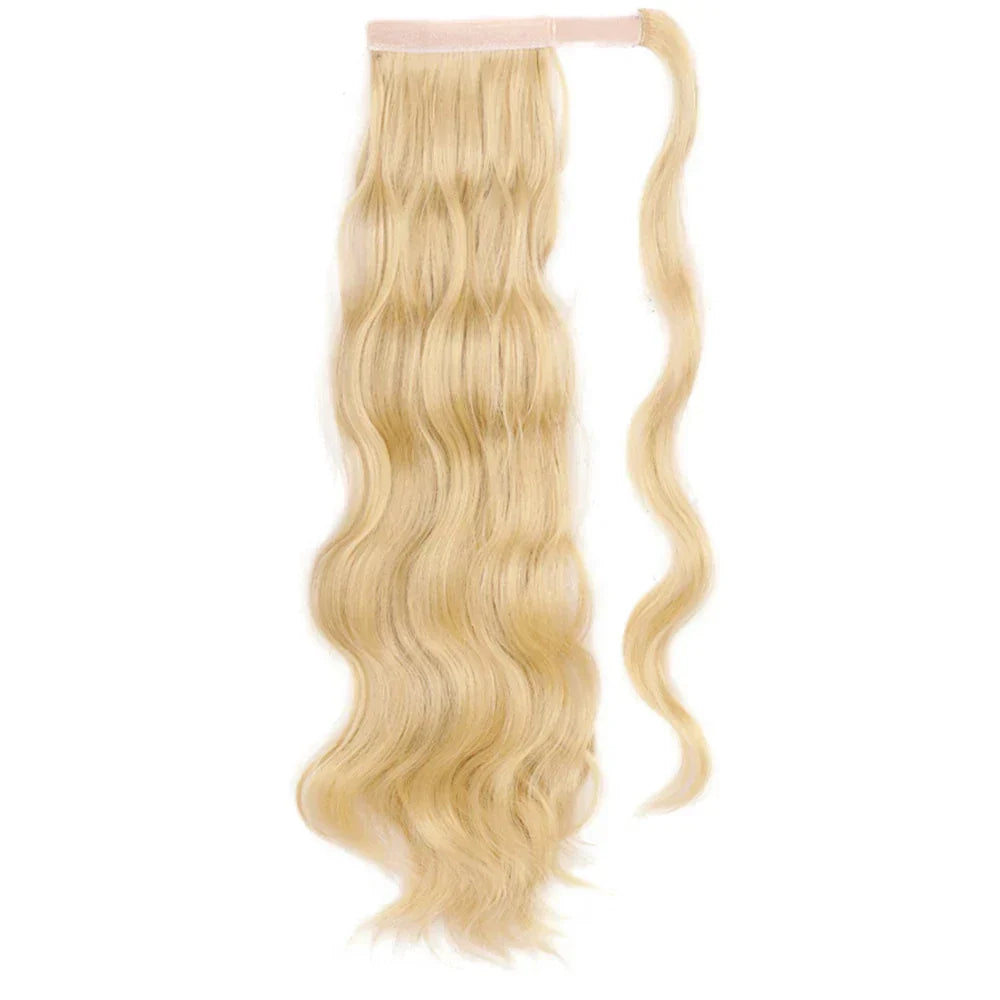Synthetic Ponytail Hair Extension Natural Hairpiece Clip In