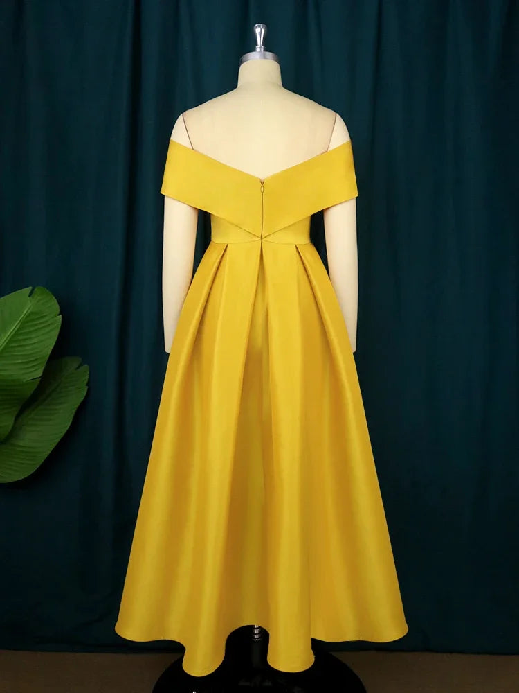 Maxi Puffy Formal Dresses For Women Off The