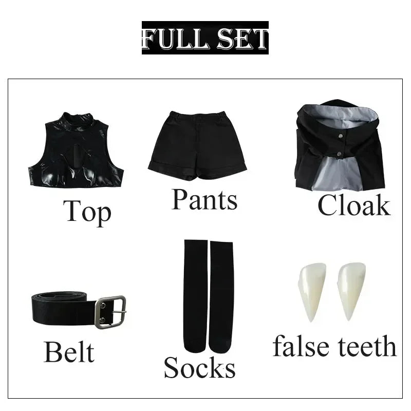 Disfraz De Cosplay De Anime Yofukashi No Uta