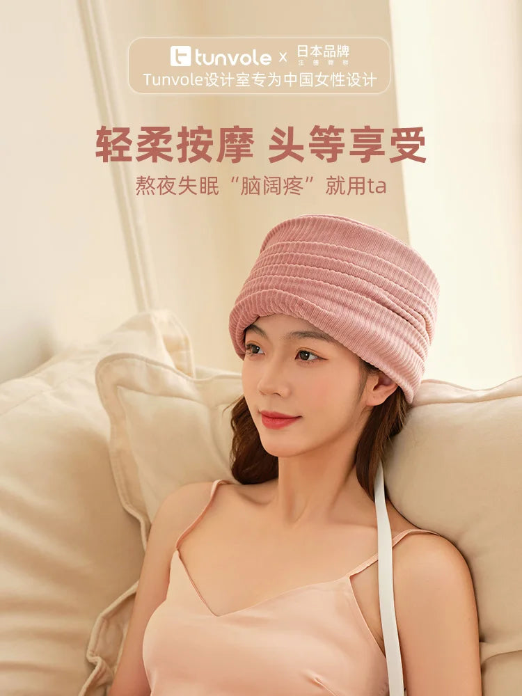 Head Massager Automatic Meridian Dredging Kneading Electric Hot