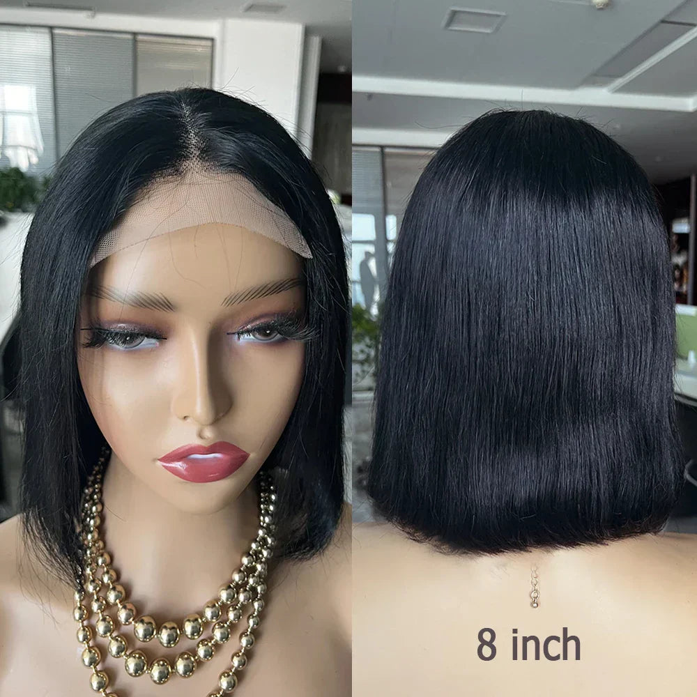 Straight Lace Front Wig Human Hair Wigs