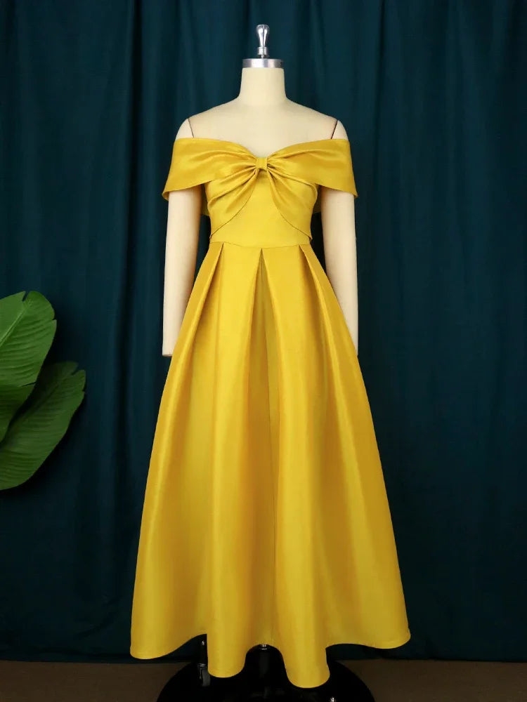 Maxi Puffy Formal Dresses For Women Off The