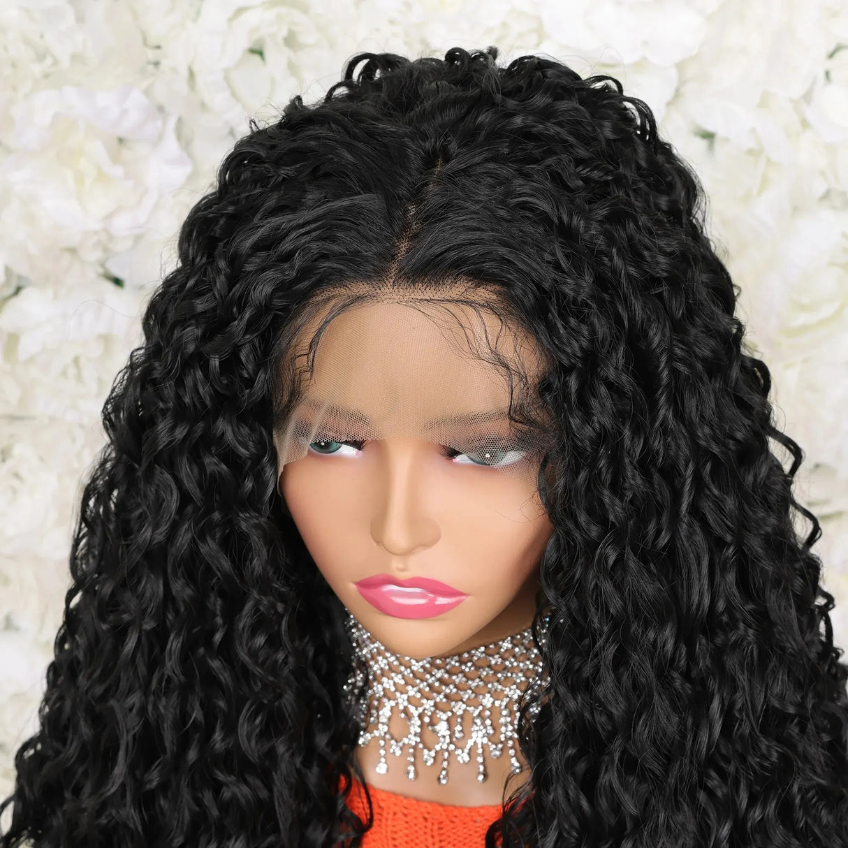 Long Curly Hair Wigs * Lace Front Hair