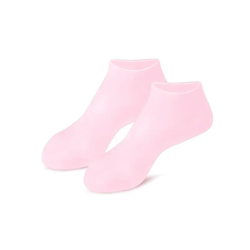 Pair Silicone Foot Care Socks Anti Cracking Moisturizing
