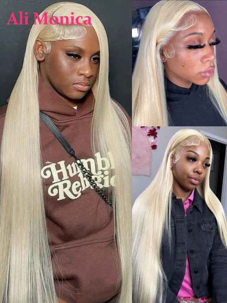 Human Hair X Lace Front Frontal Wig Straight
