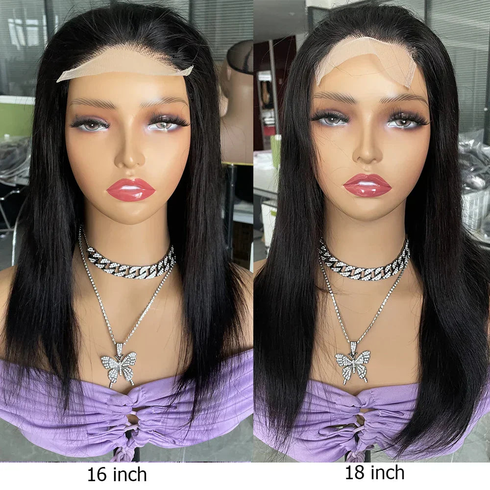 Straight Lace Front Wig Human Hair Wigs