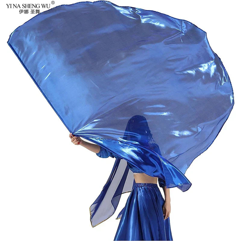 New Dance Props Flag Gilded Cloth Half Round