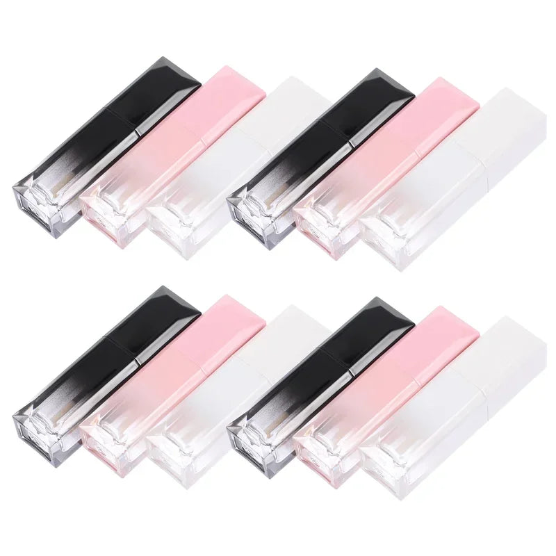 Gradient Lip Gloss Tubes Containers Plastic Refillable Lip