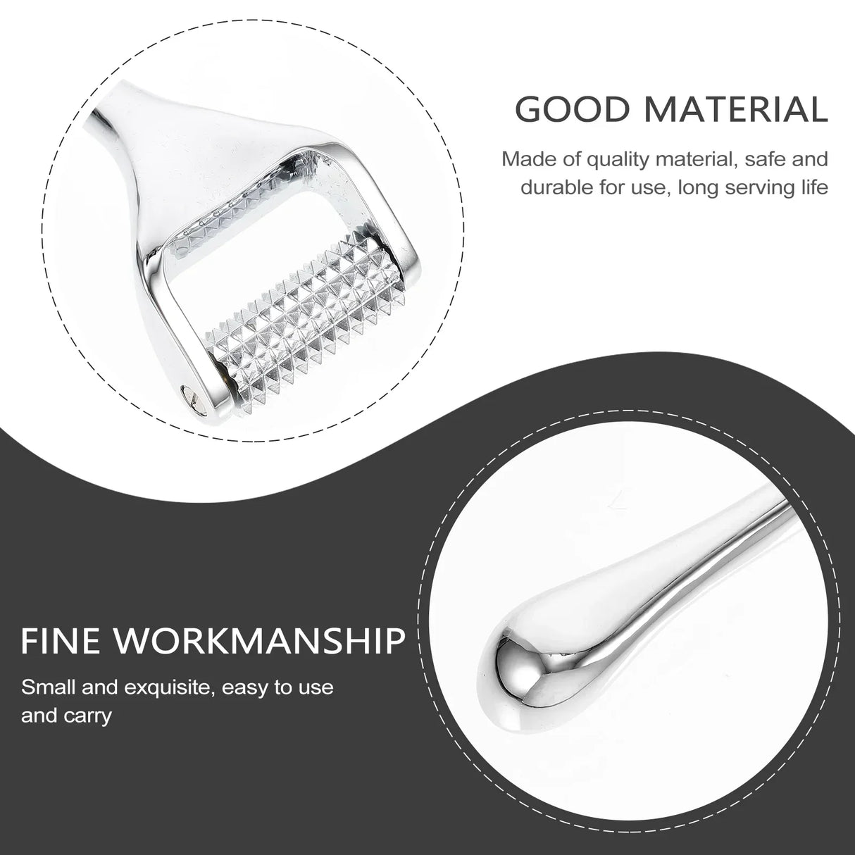 Zinc Alloy Derma Roller Skincare Roller Massager