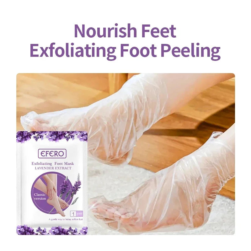 Foot Mask Exfoliating Anti Drying Cracking Heel Peeling
