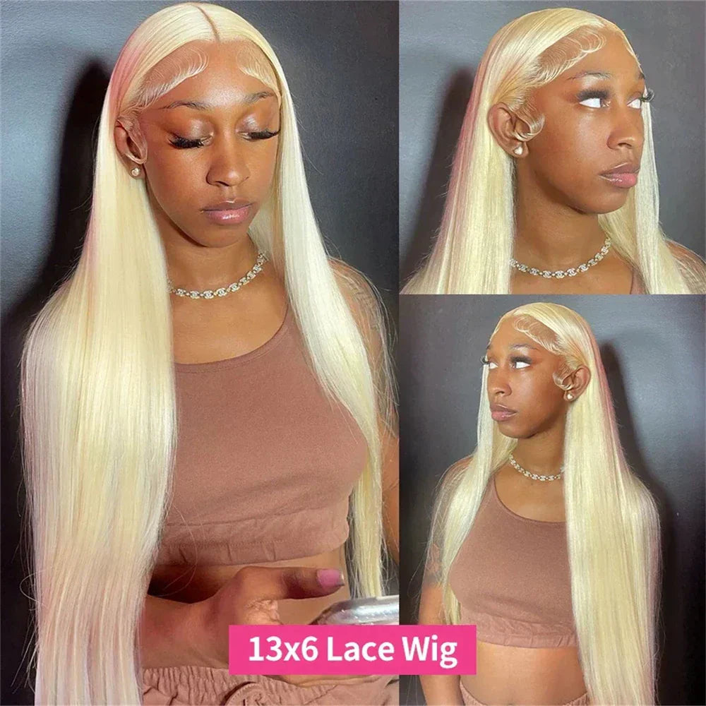 Hd Transparent Blonde Lace Frontal Human Hair