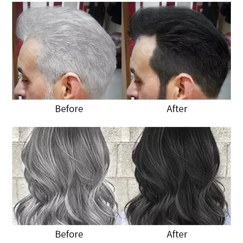 Women Beauty Covering White Hair Minutes Fast