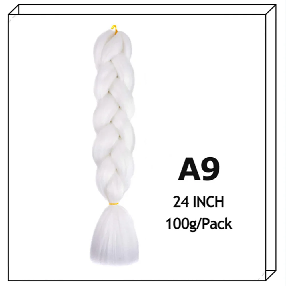 Synthetic Long Jumbo Ombre Braiding Hair For Women