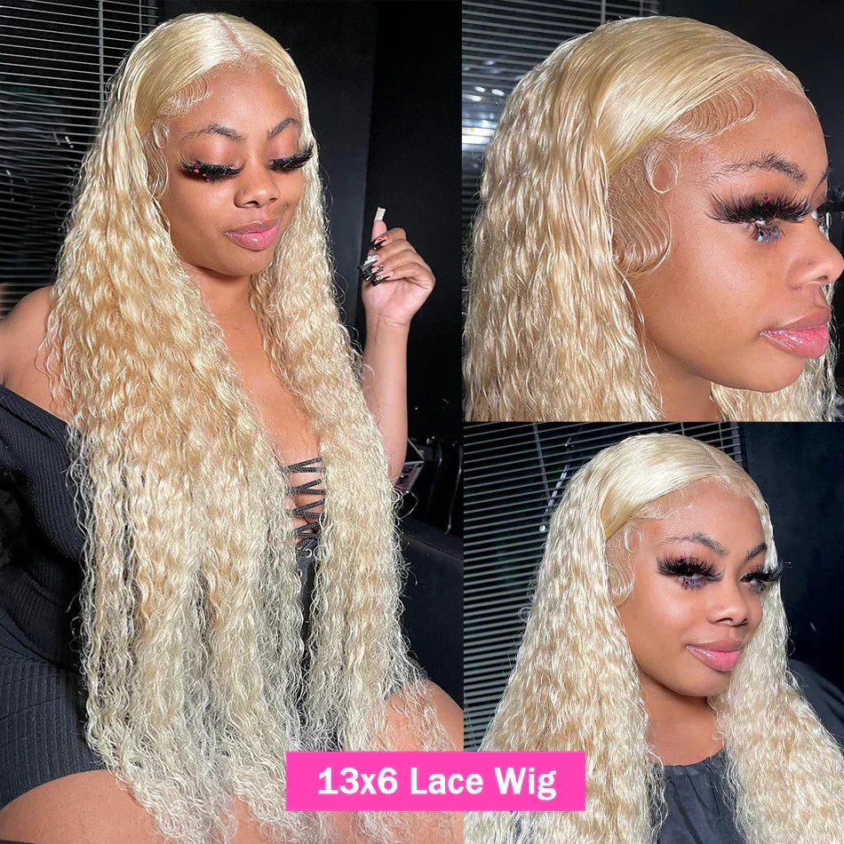 Honey Blonde Deep Wavex Hd Lace Frontal Wig
