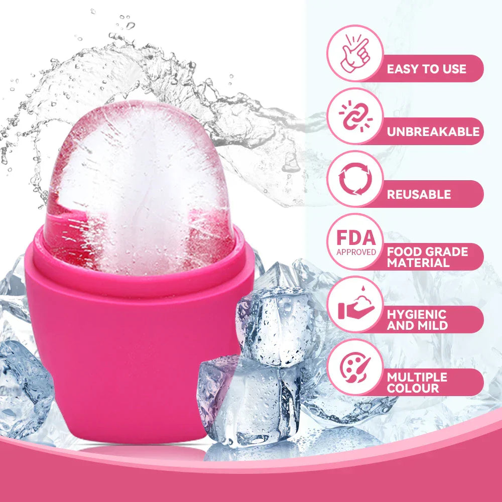 Reusable Gua Sha Face Massage Facial Beauty Ice