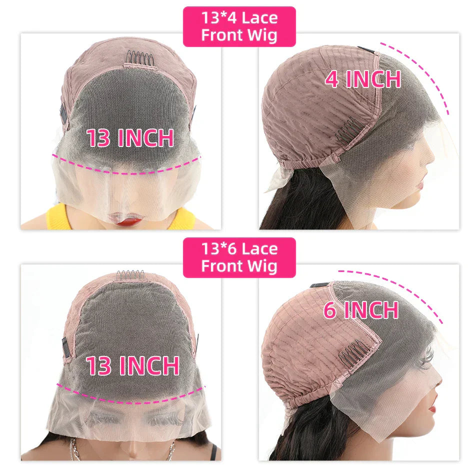 Yawawe Water Wave Xhd Lace Frontal Wigs Brazilian