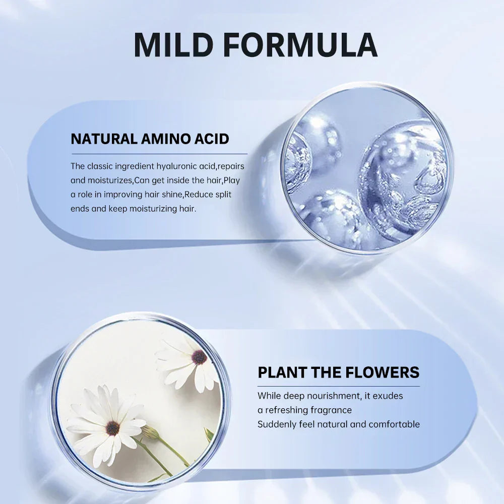 Natural Hair Growth Shampoo Anti Hair Loss Shampoo