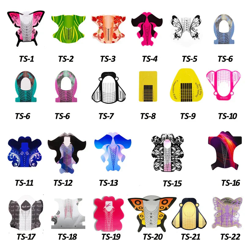 Nail Form Nail Paper Holder Tools Forms For