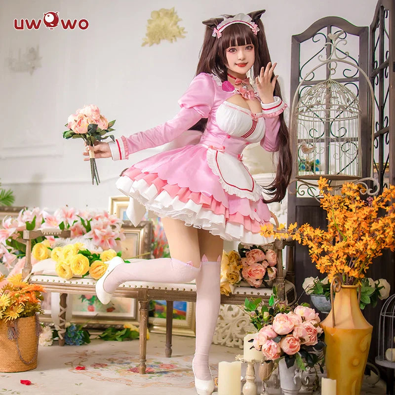 Uwowo Chocola Cosplay Maid Dress Vol. Costume Chocolaa/Vanillaa